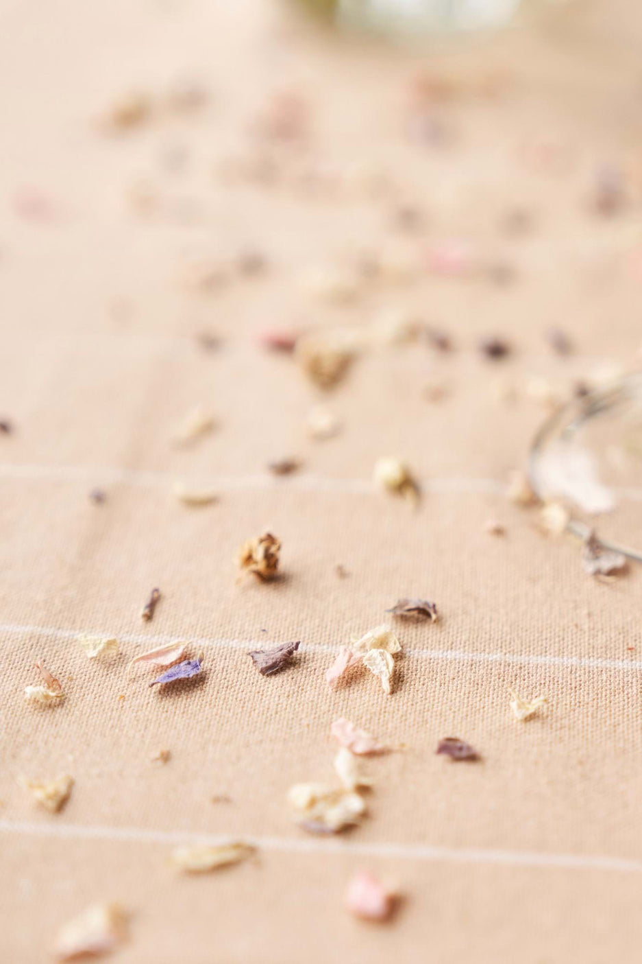 Vistvænt borðskraut úr blómum