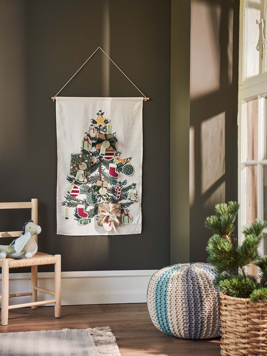 Jóladagatal á vegginn